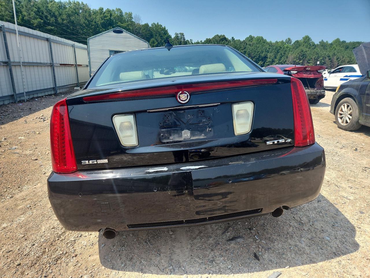 2009 Cadillac Sts Black vin: 1G6DD67V890167068