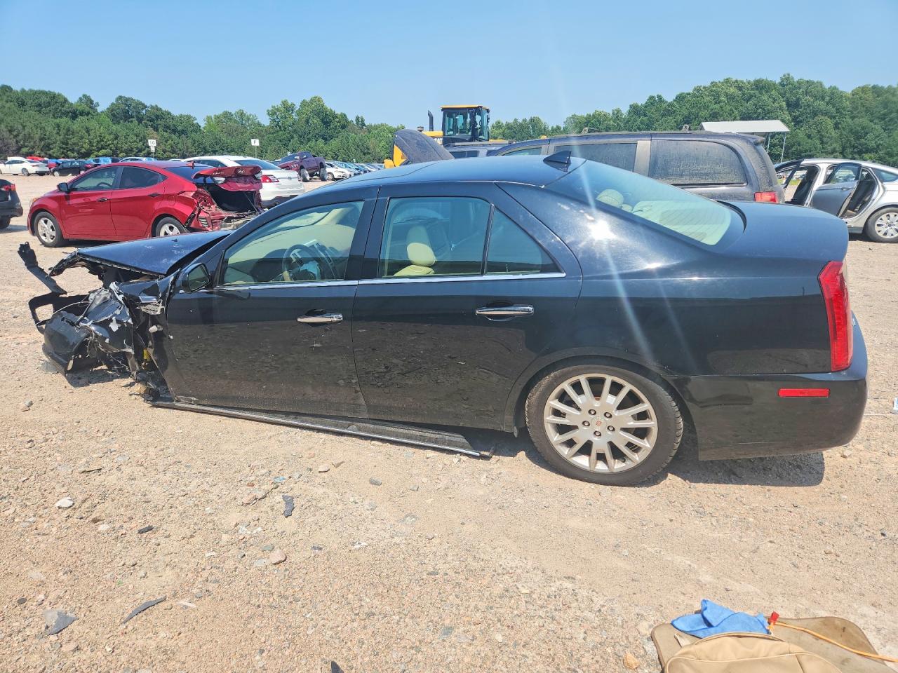 2009 Cadillac Sts Black vin: 1G6DD67V890167068