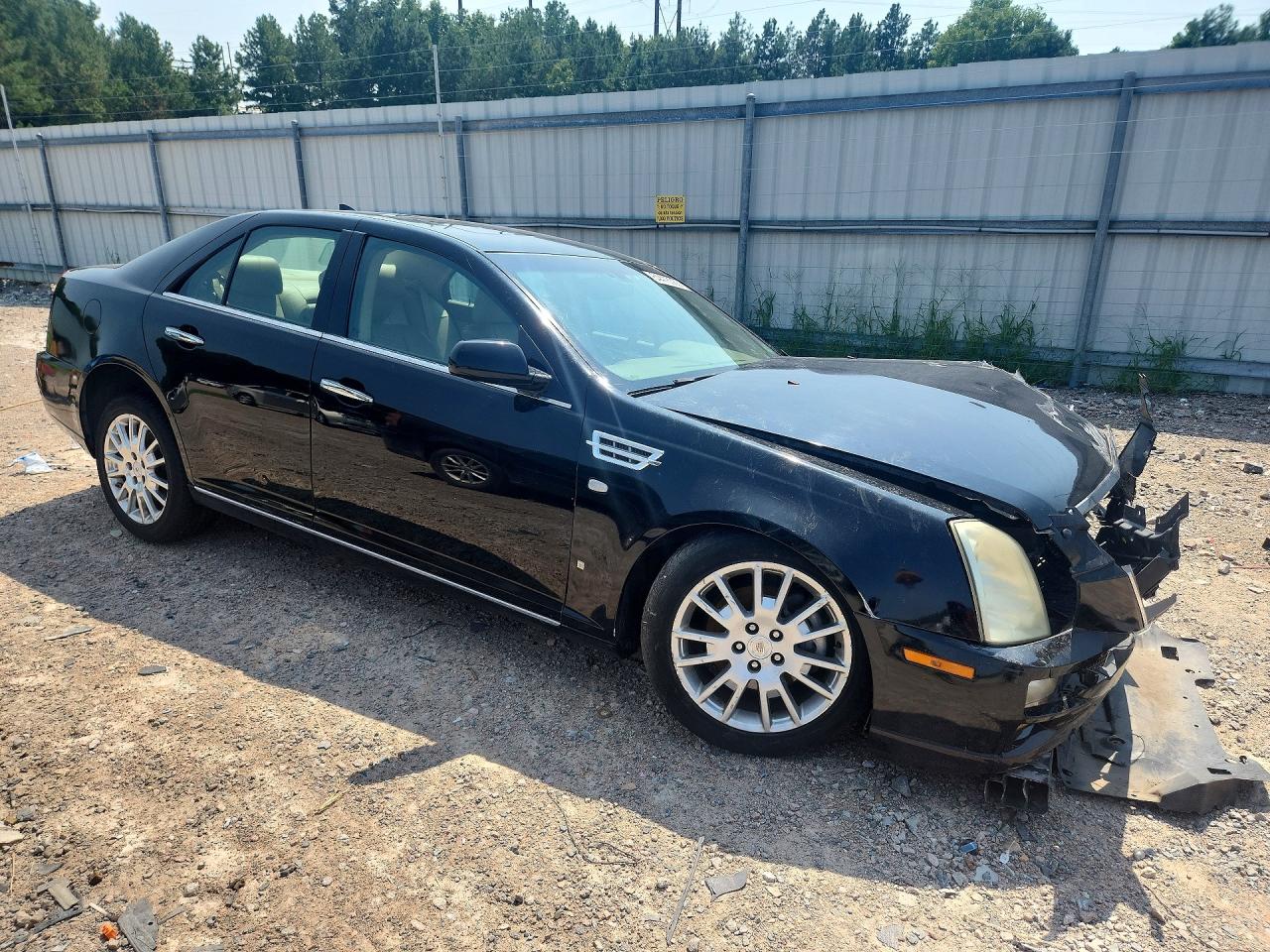 2009 Cadillac Sts Black vin: 1G6DD67V890167068