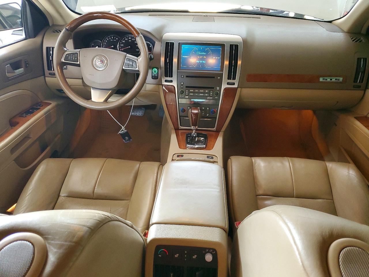 2009 Cadillac Sts White vin: 1G6DD67VX90137392