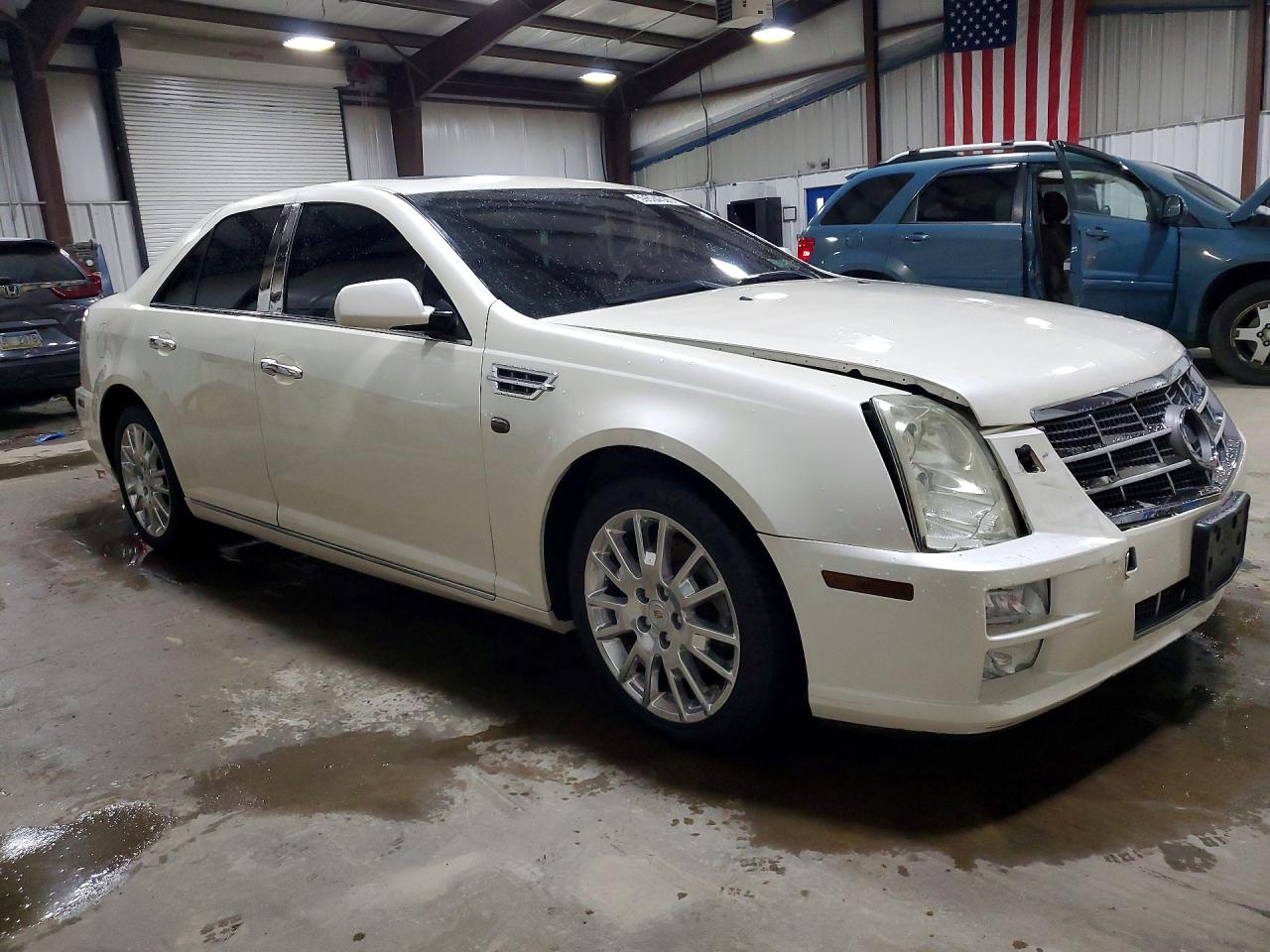 2009 Cadillac Sts White vin: 1G6DD67VX90137392
