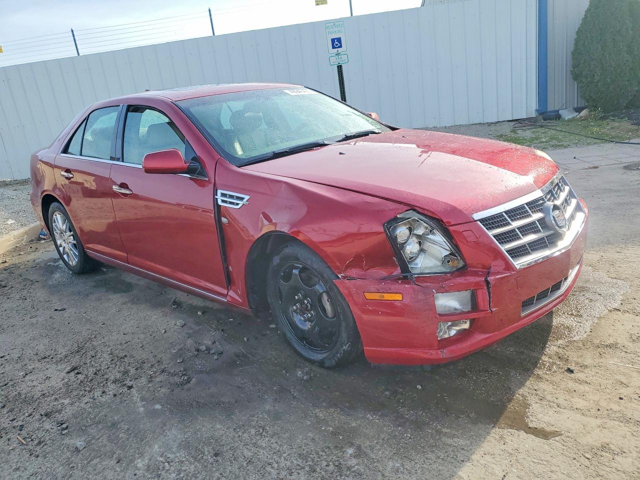 2009 Cadillac Sts Красный vin: 1G6DD67VX90168285