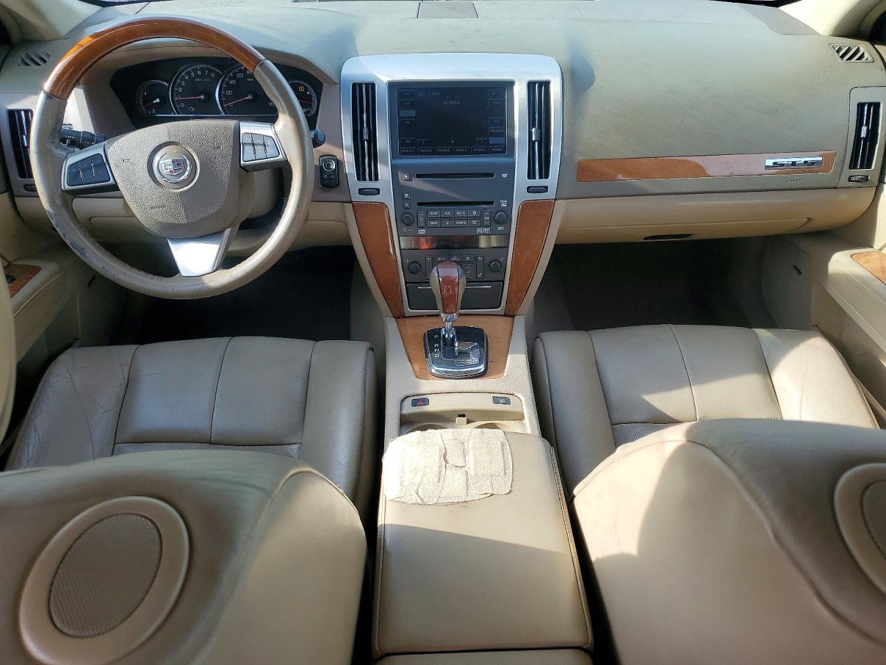 2009 Cadillac Sts Красный vin: 1G6DD67VX90168285