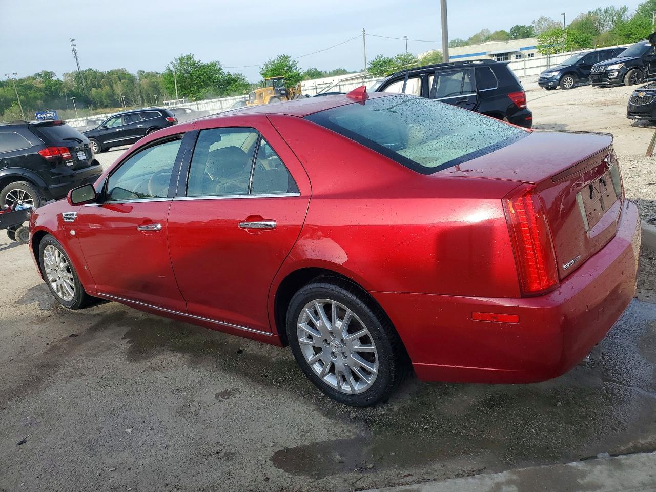 2009 Cadillac Sts Красный vin: 1G6DD67VX90168285