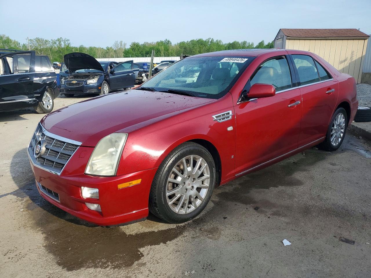 2009 Cadillac Sts Red vin: 1G6DD67VX90168285