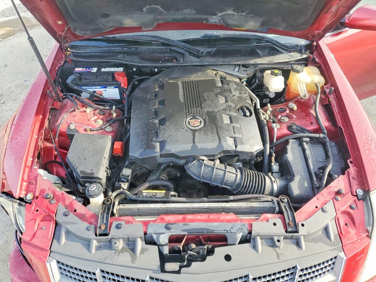 2009 Cadillac Sts Красный vin: 1G6DD67VX90168285