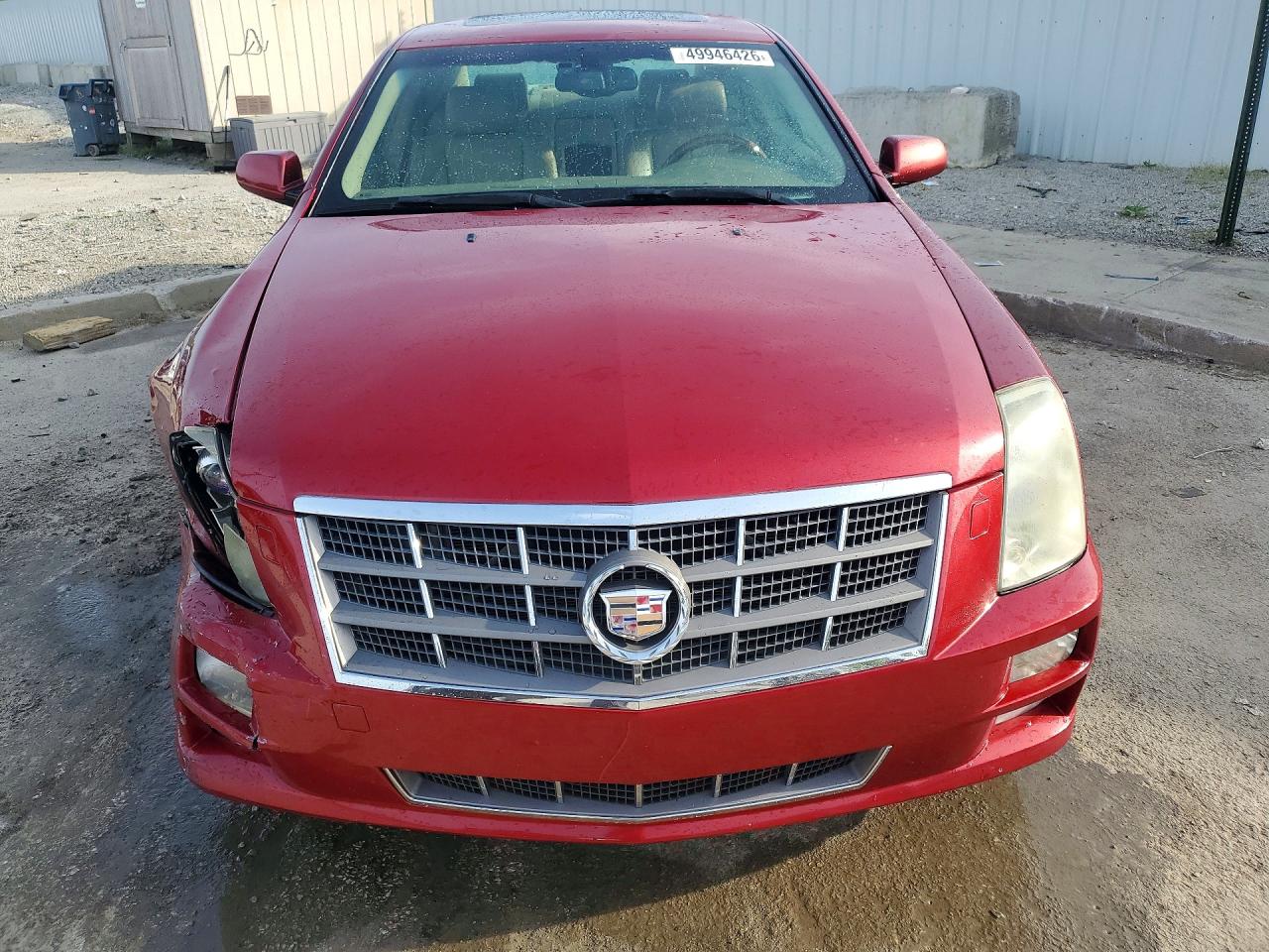 2009 Cadillac Sts Красный vin: 1G6DD67VX90168285