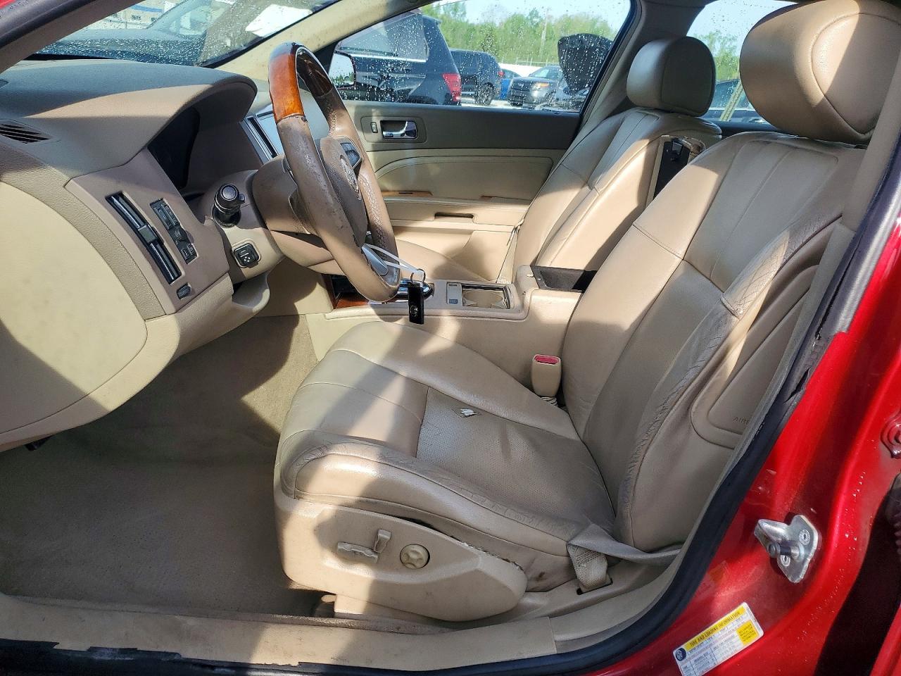 2009 Cadillac Sts Красный vin: 1G6DD67VX90168285