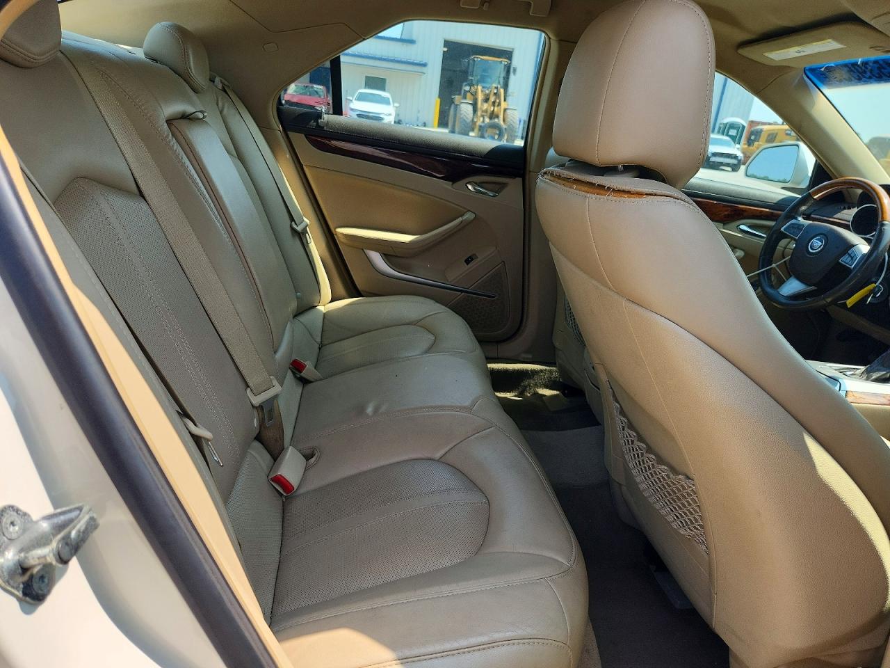 2012 Cadillac Cts Luxury Collection White vin: 1G6DE5E50C0100918
