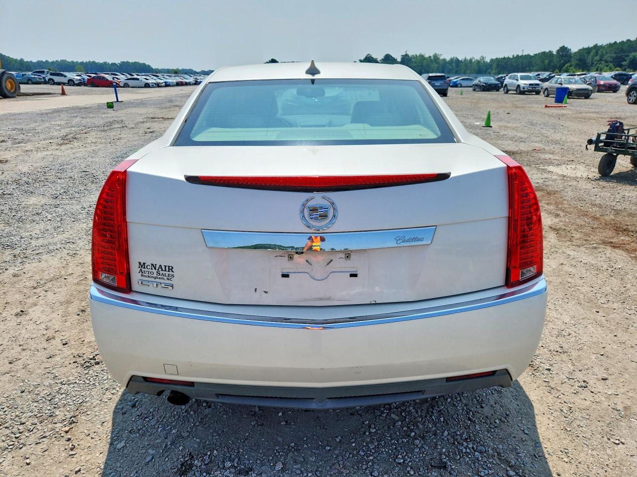 2012 Cadillac Cts Luxury Collection White vin: 1G6DE5E50C0100918