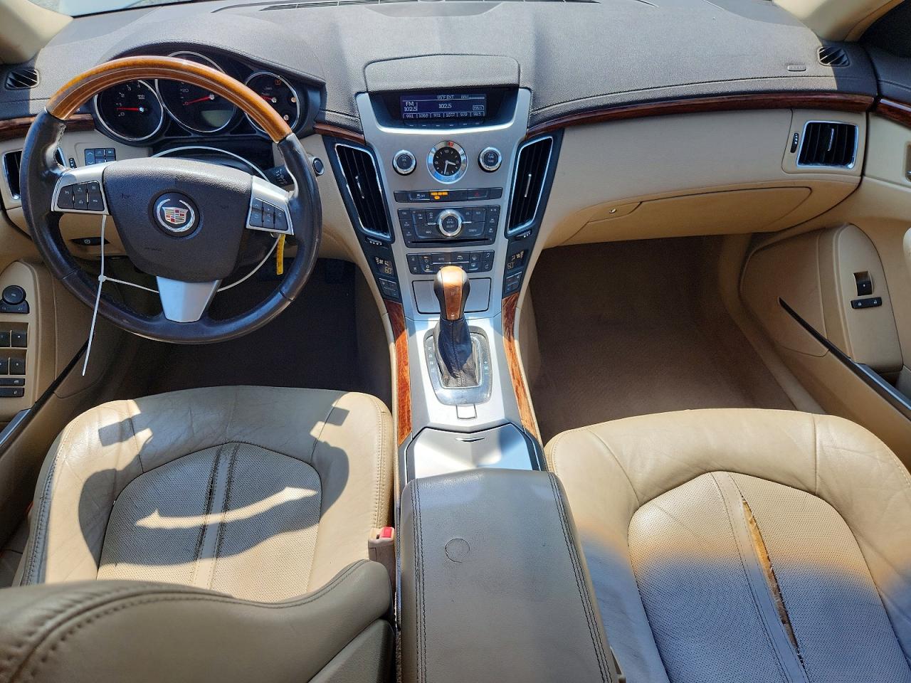 2012 Cadillac Cts Luxury Collection White vin: 1G6DE5E50C0100918