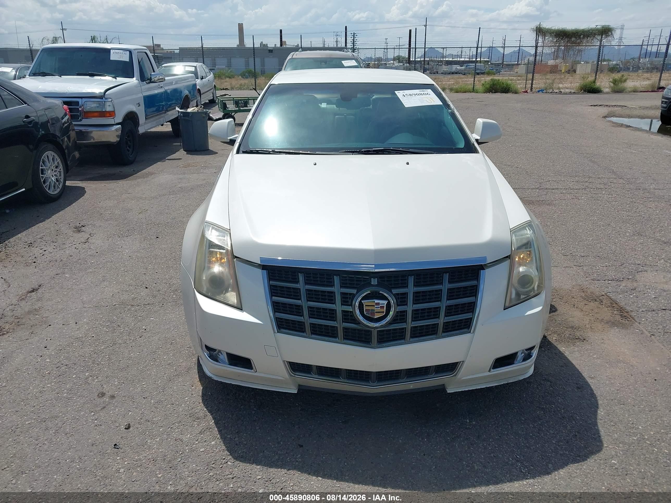 2012 Cadillac Cts Luxury Cream vin: 1G6DE5E50C0130551