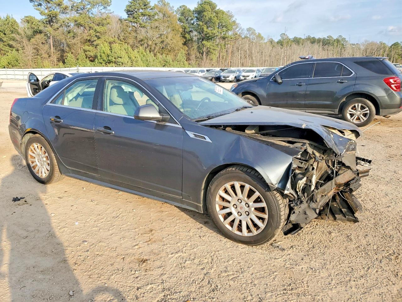 2013 Cadillac Cts Luxury Collection Black vin: 1G6DE5E50D0101567