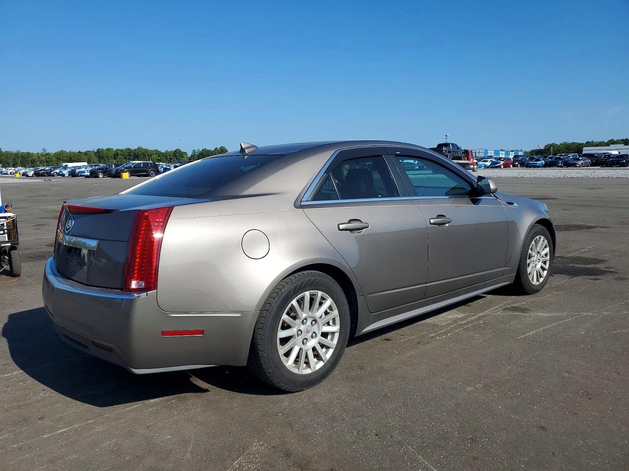 2012 Cadillac Cts Luxury Collection Tan vin: 1G6DE5E51C0125441