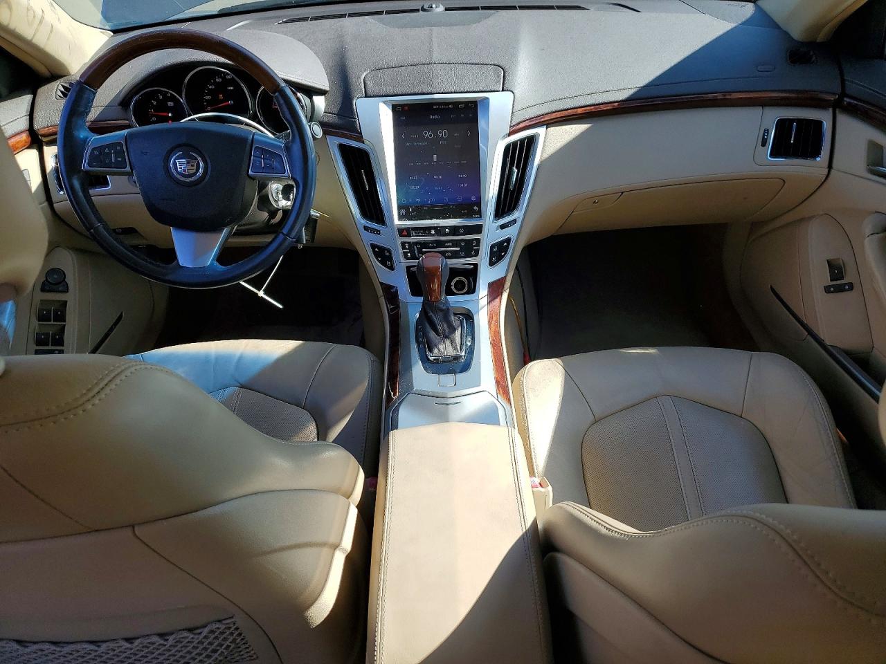 2012 Cadillac Cts Luxury Collection Tan vin: 1G6DE5E51C0125441