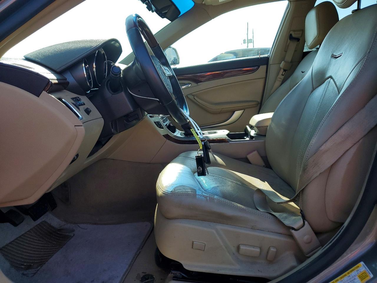 2012 Cadillac Cts Luxury Collection Tan vin: 1G6DE5E51C0125441
