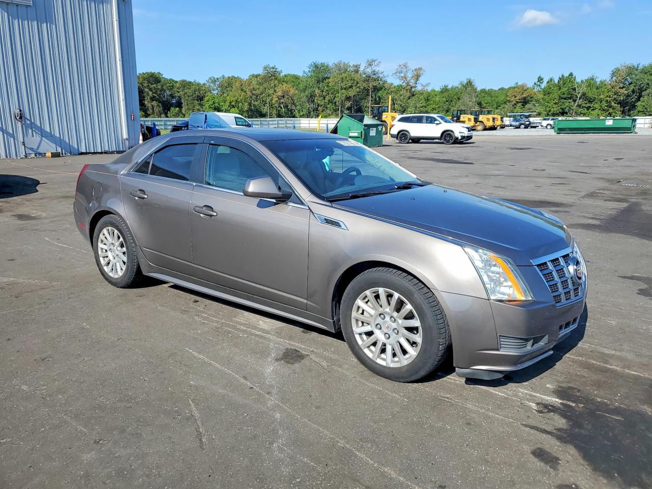 2012 Cadillac Cts Luxury Collection Tan vin: 1G6DE5E51C0125441