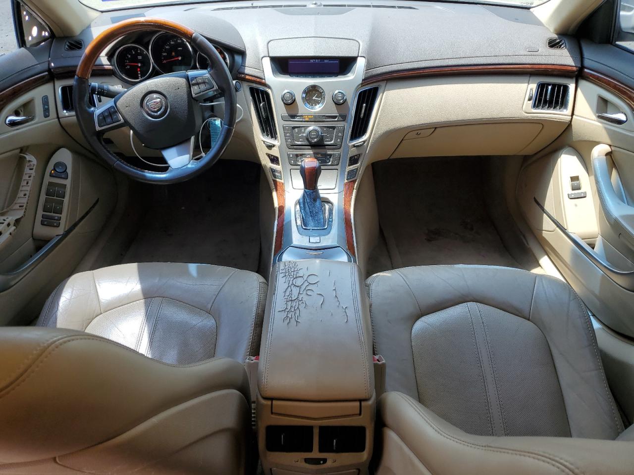 2013 Cadillac Cts Luxury Collection Белый vin: 1G6DE5E51D0110648