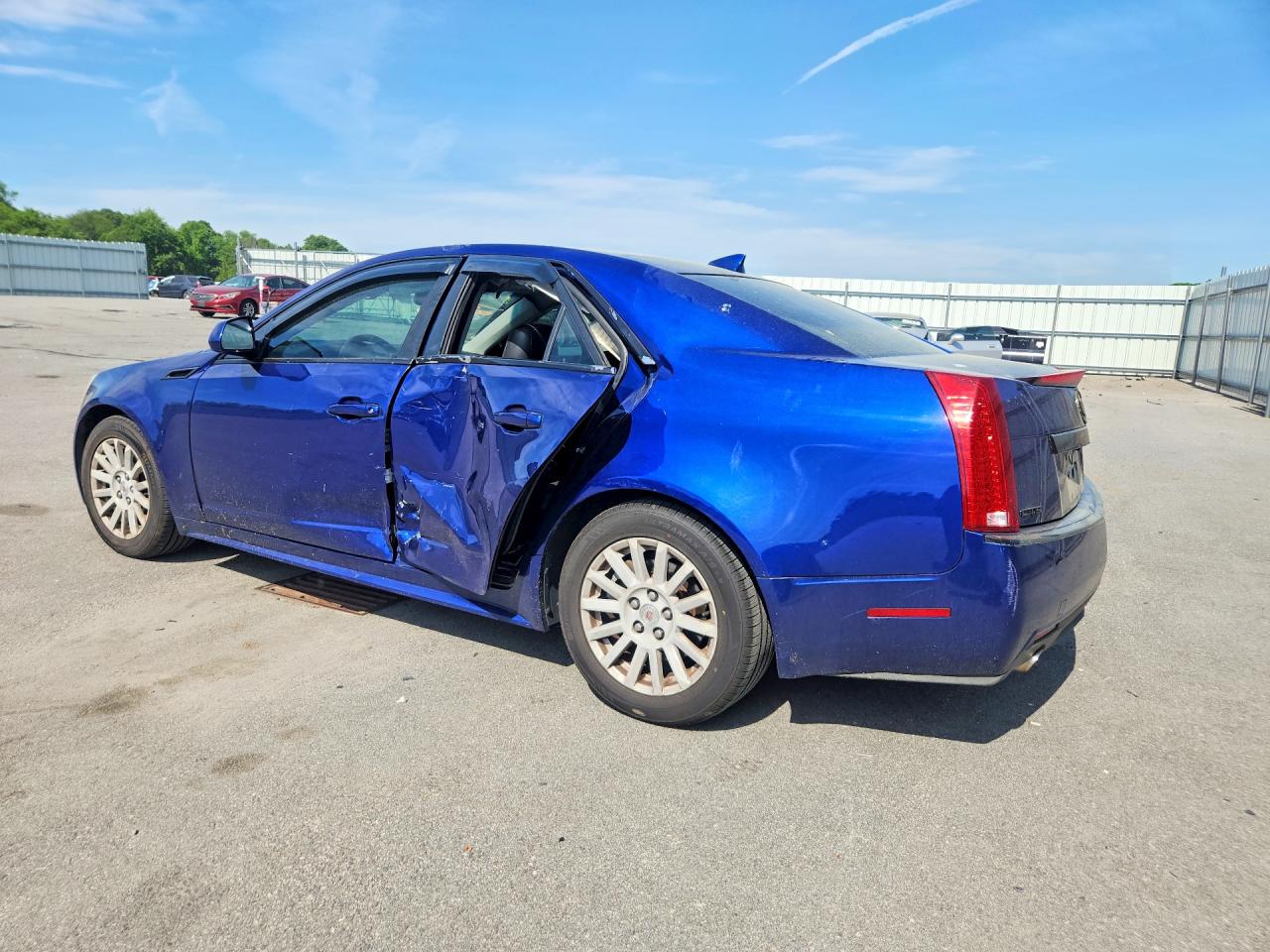2013 Cadillac Cts Luxury Collection Blue vin: 1G6DE5E51D0147277