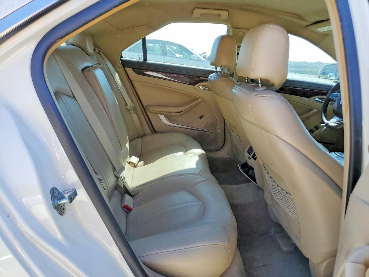 2012 Cadillac Cts Luxury Collection White vin: 1G6DE5E52C0102444