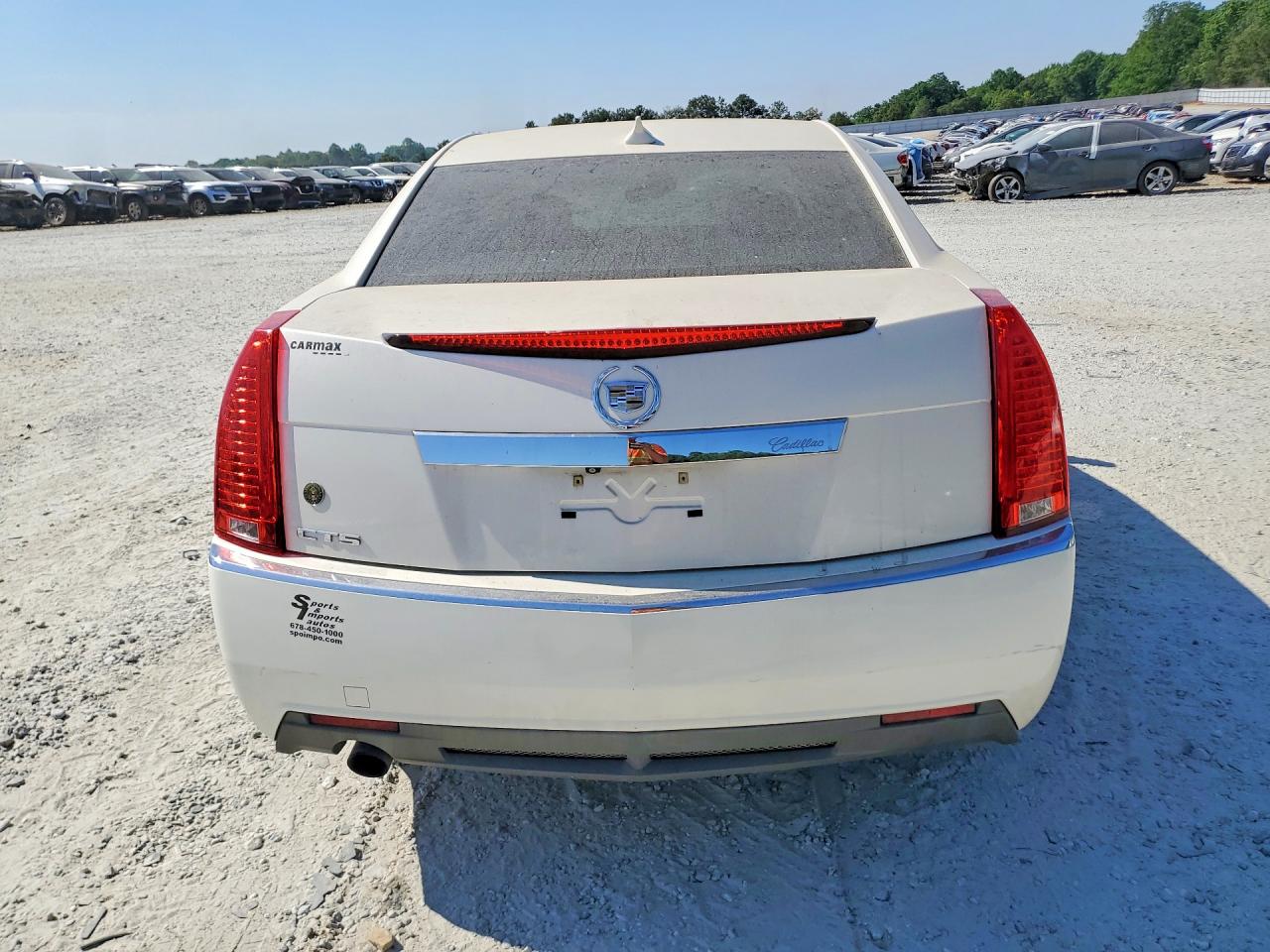 2012 Cadillac Cts Luxury Collection White vin: 1G6DE5E52C0102444