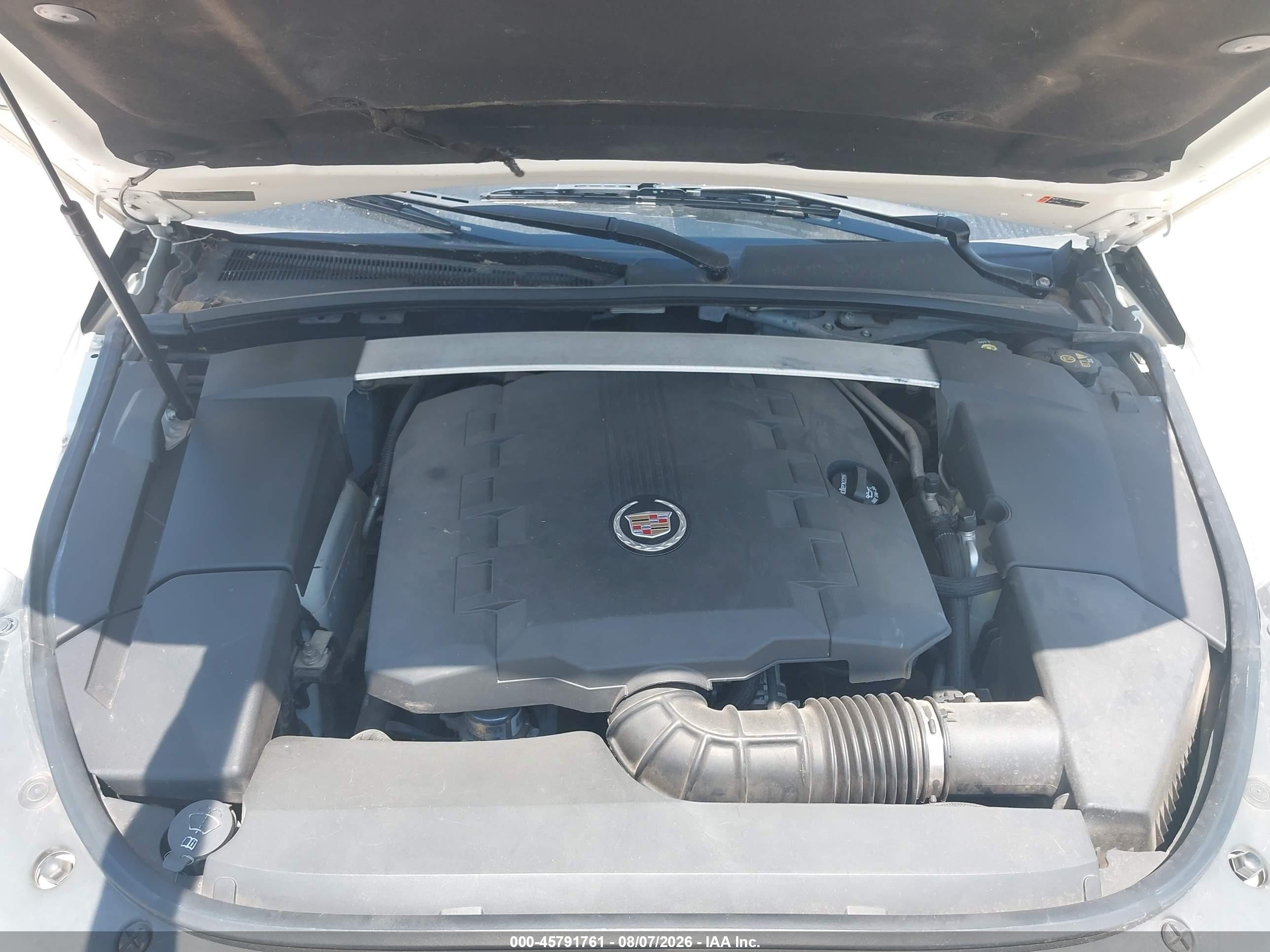 2012 Cadillac Cts Luxury Белый vin: 1G6DE5E52C0148789