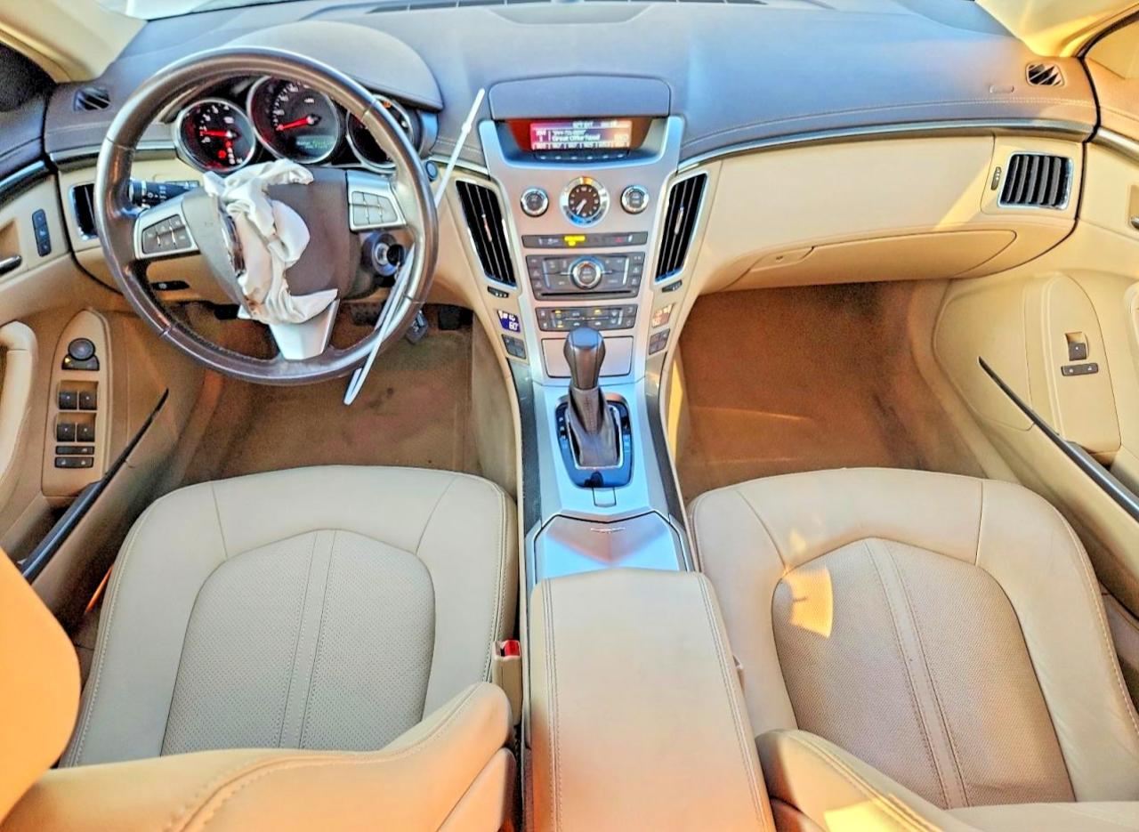 2013 Cadillac Cts Luxury Collection White vin: 1G6DE5E52D0105488