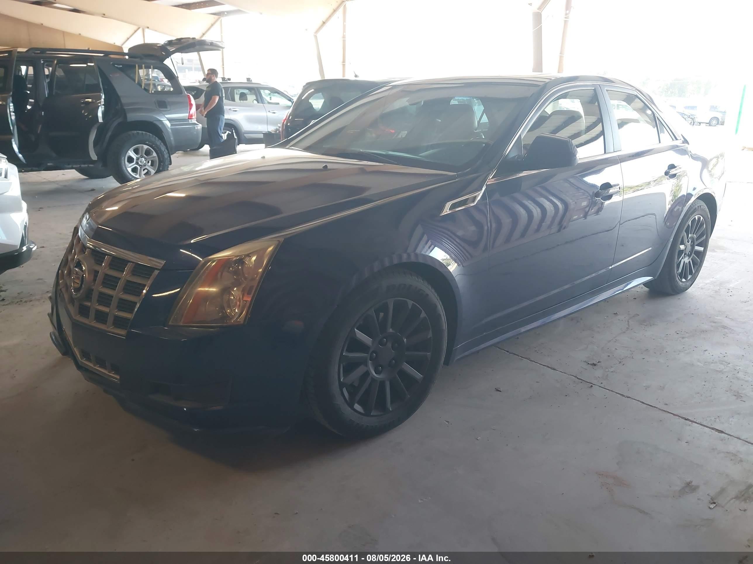 2012 Cadillac Cts Luxury Blue vin: 1G6DE5E53C0150390