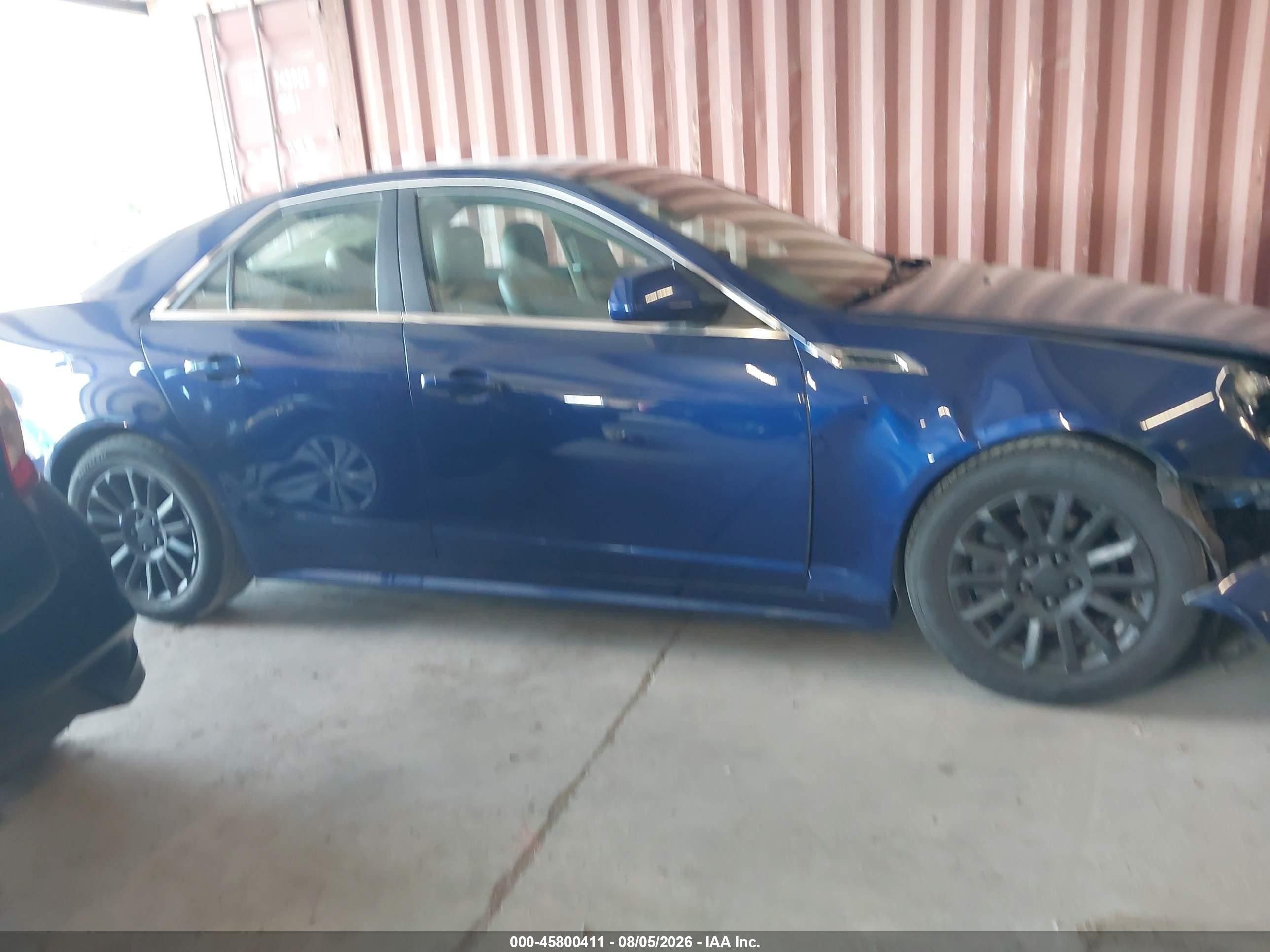 2012 Cadillac Cts Luxury Blue vin: 1G6DE5E53C0150390