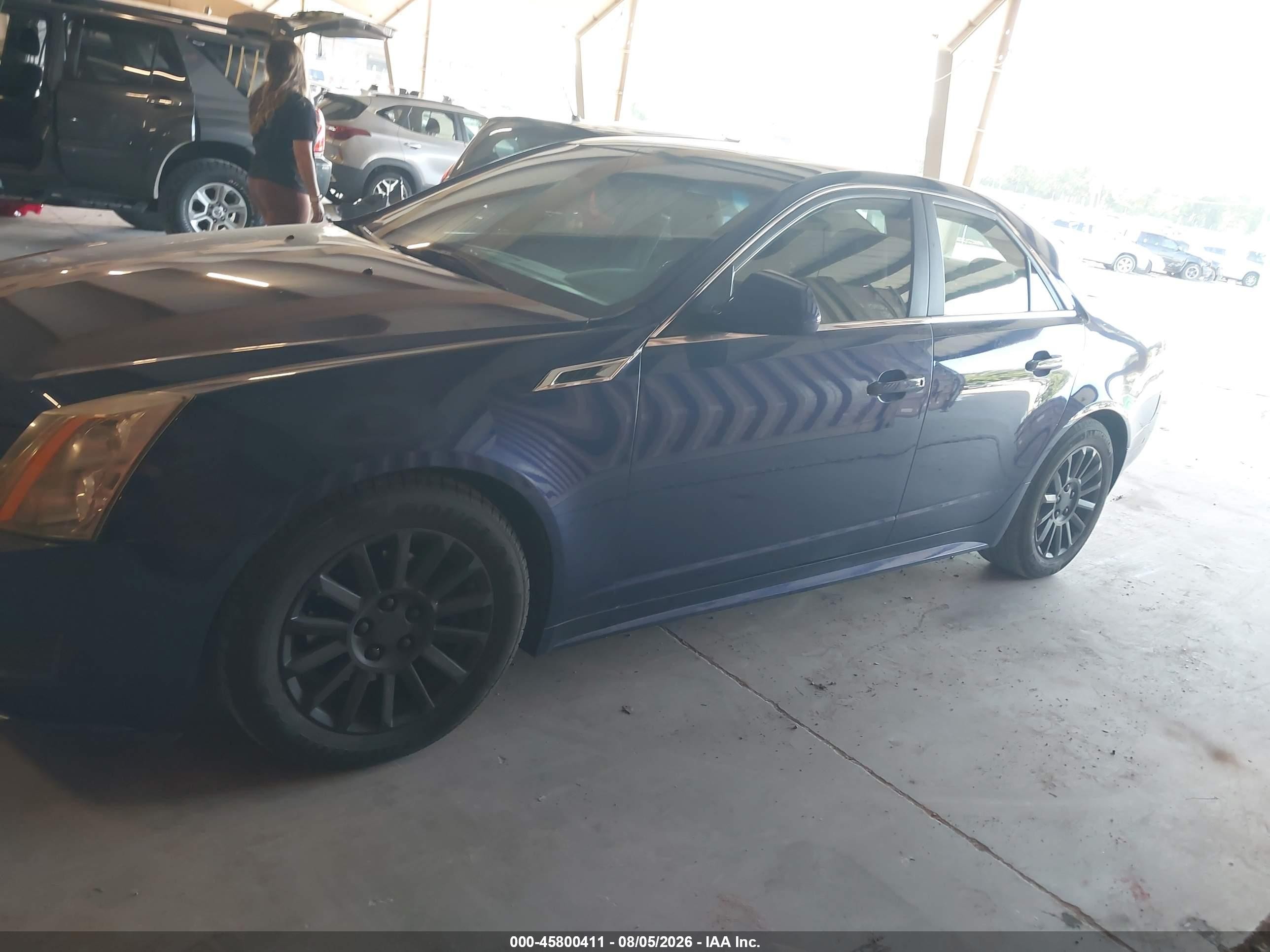 2012 Cadillac Cts Luxury Blue vin: 1G6DE5E53C0150390