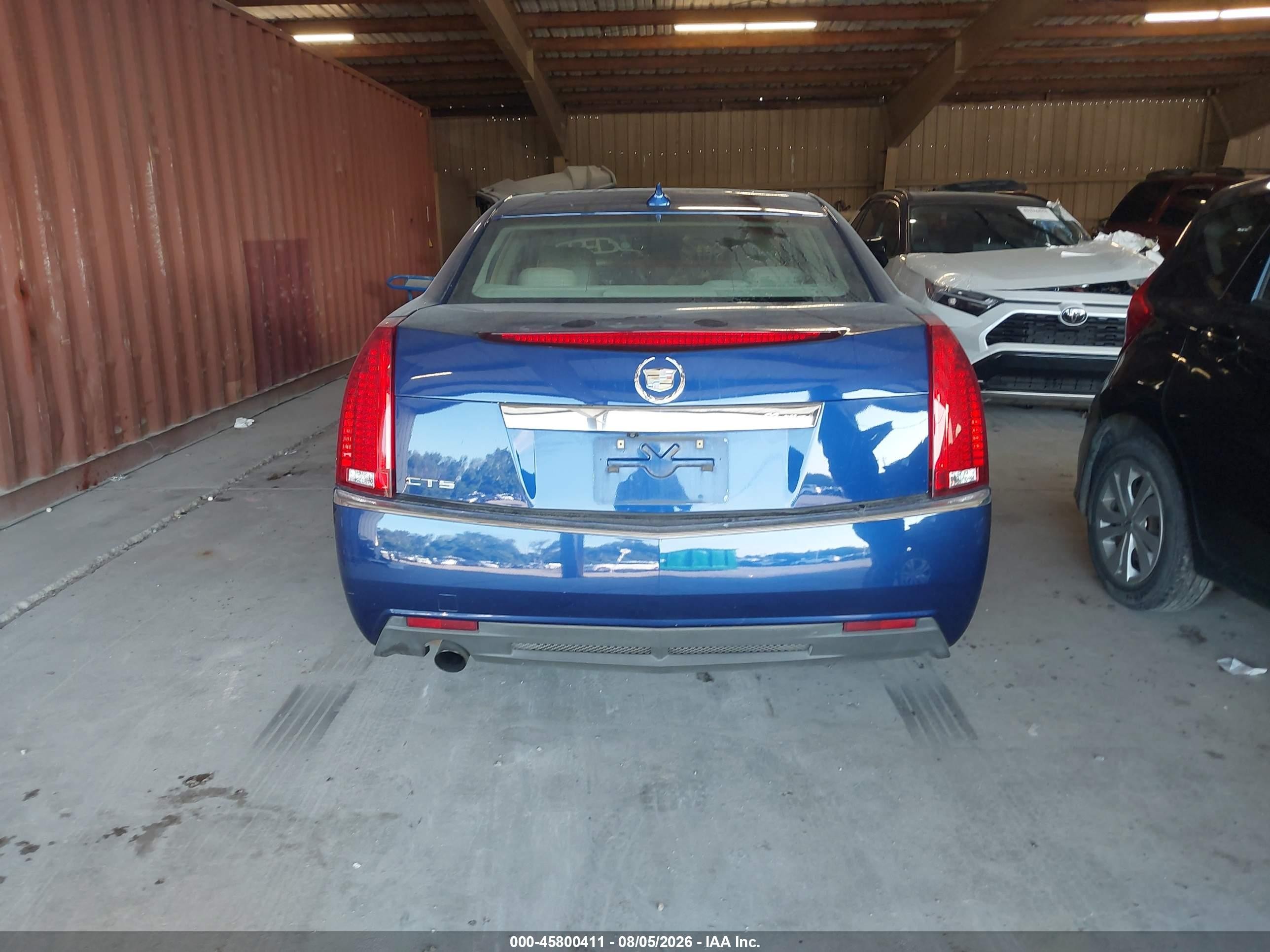 2012 Cadillac Cts Luxury Blue vin: 1G6DE5E53C0150390