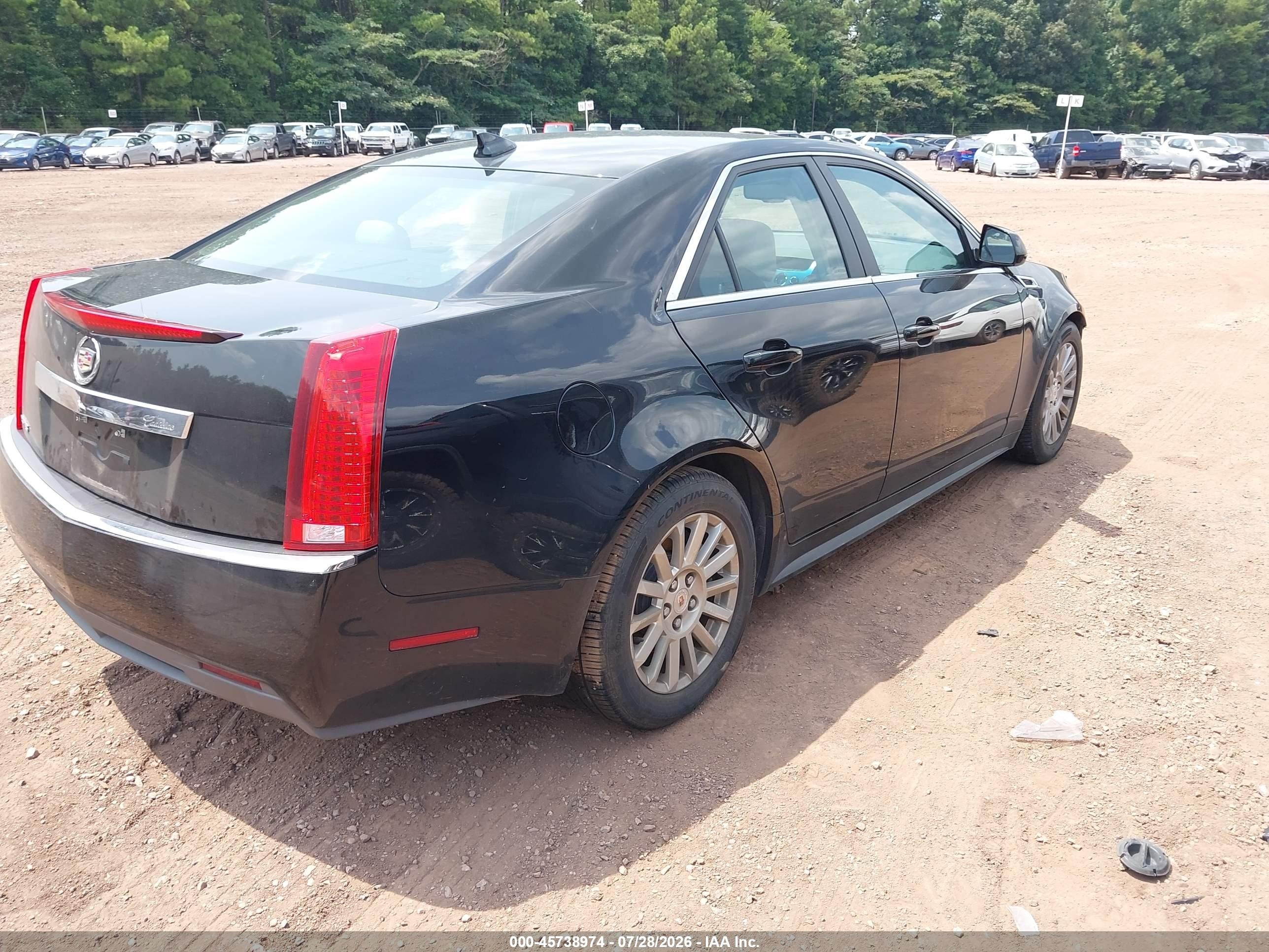 2013 Cadillac Cts Luxury Black vin: 1G6DE5E53D0101076