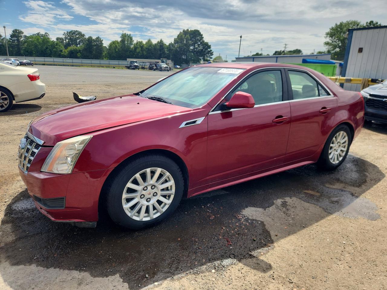2013 Cadillac Cts Luxury Collection Red vin: 1G6DE5E53D0155557
