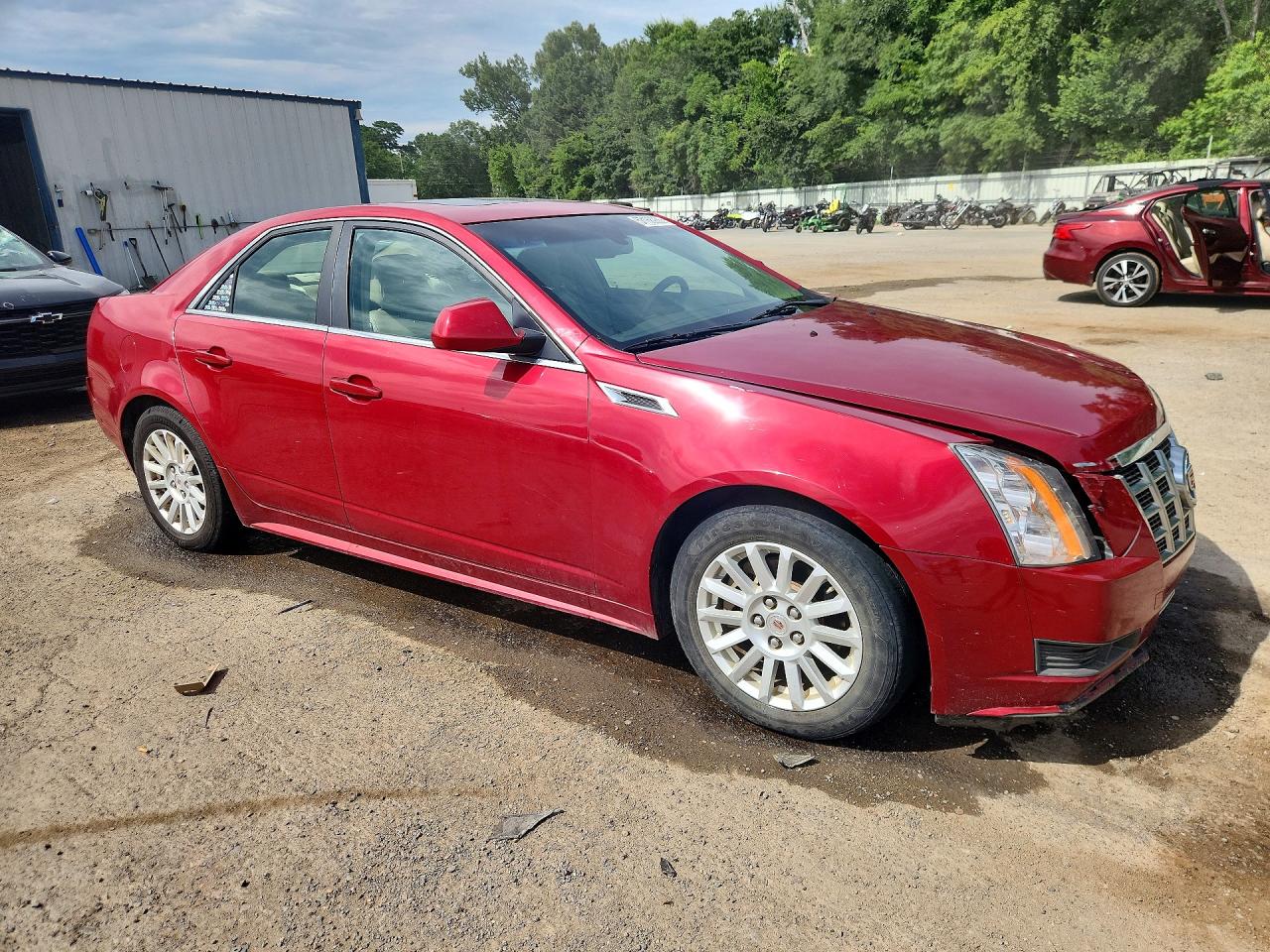 2013 Cadillac Cts Luxury Collection Red vin: 1G6DE5E53D0155557