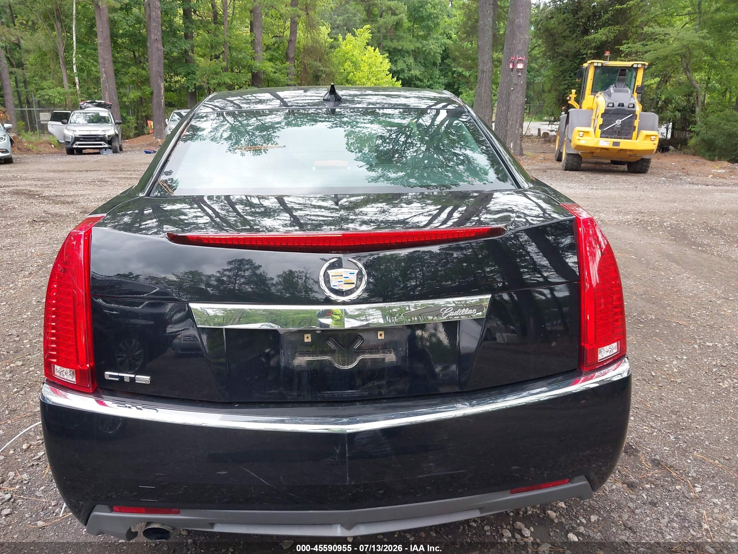 2013 Cadillac Cts Luxury Black vin: 1G6DE5E54D0107131