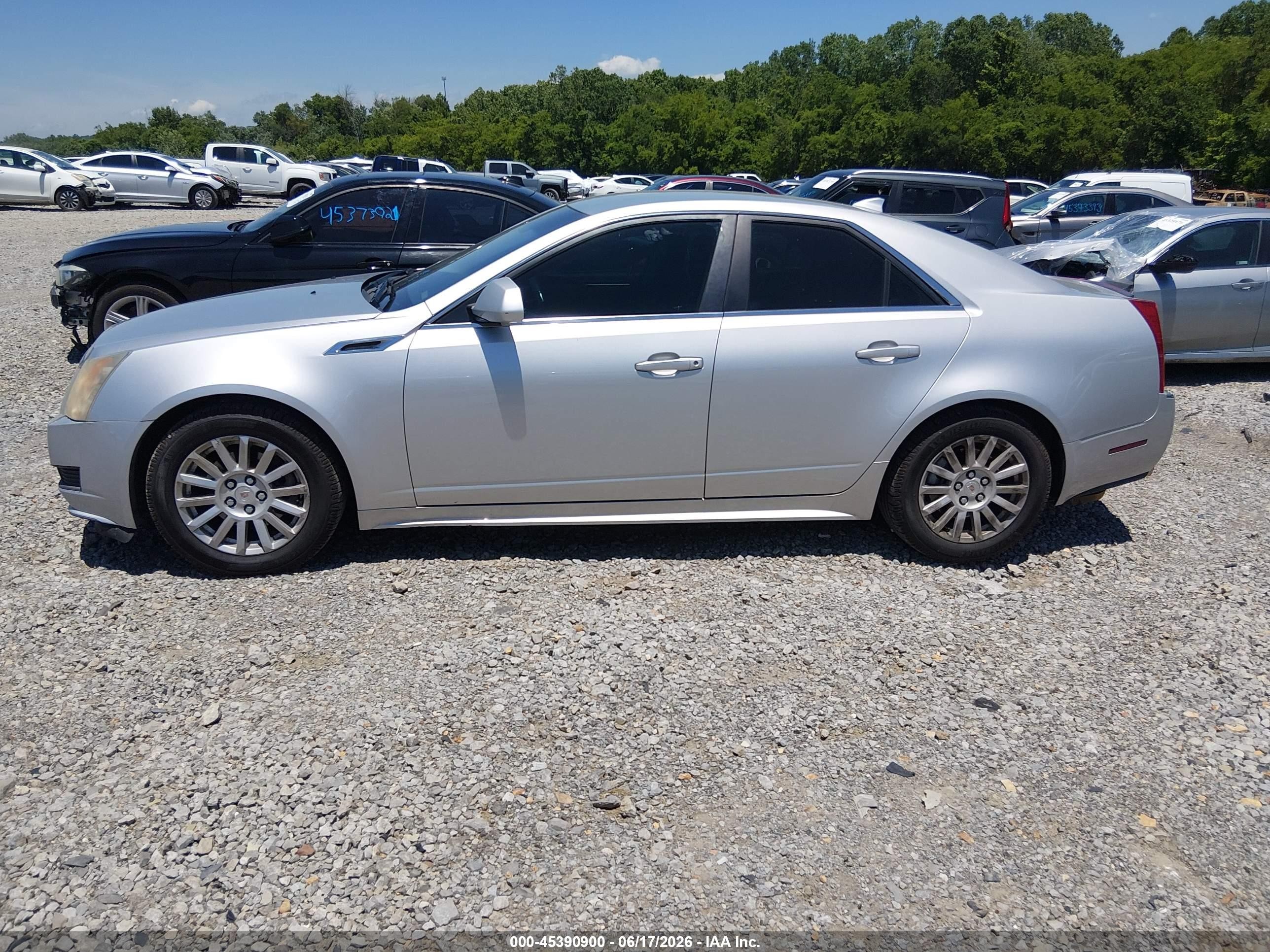 2013 Cadillac Cts Luxury Silver vin: 1G6DE5E55D0157052