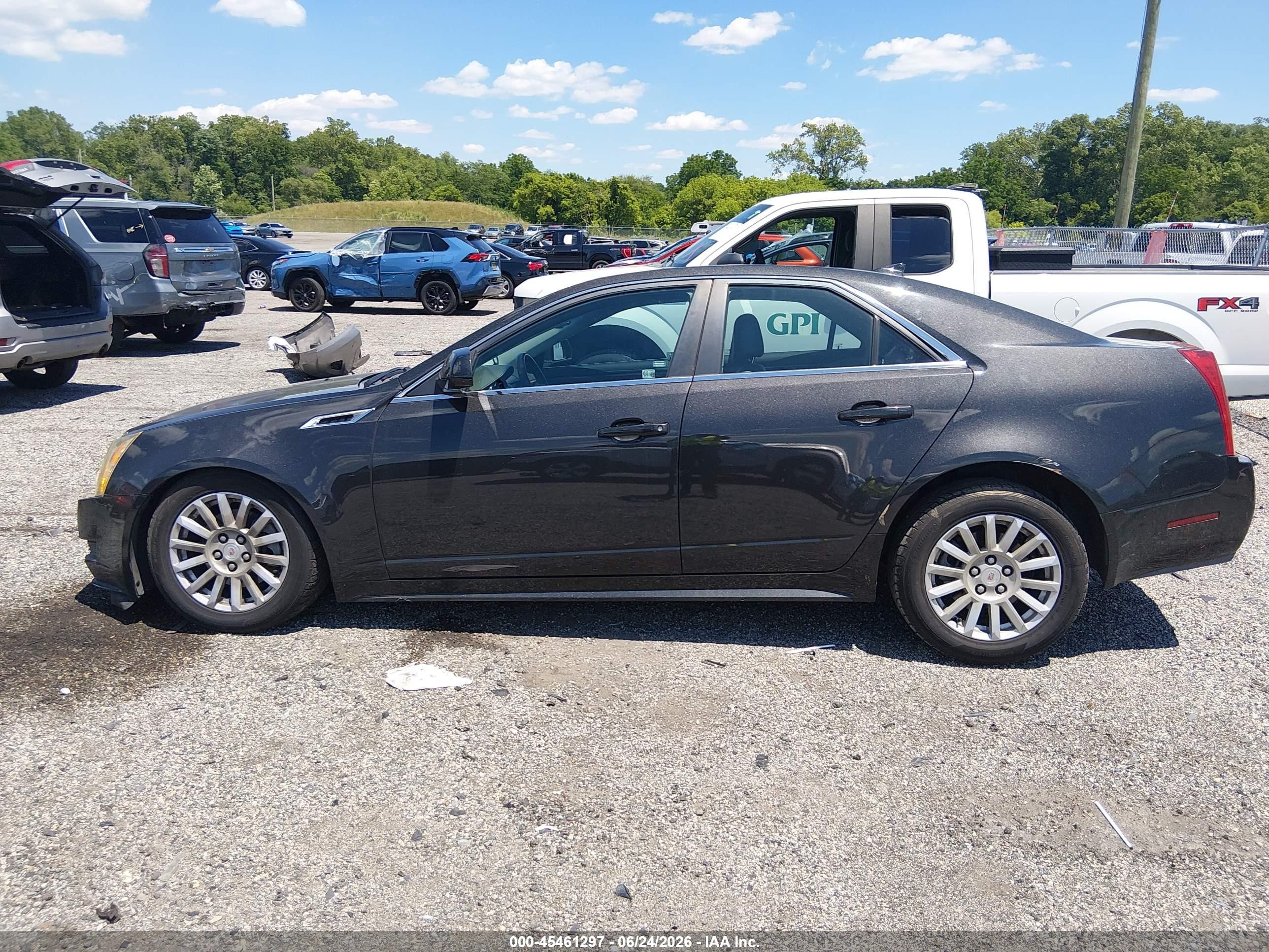 2012 Cadillac Cts Luxury Gray vin: 1G6DE5E56C0115035