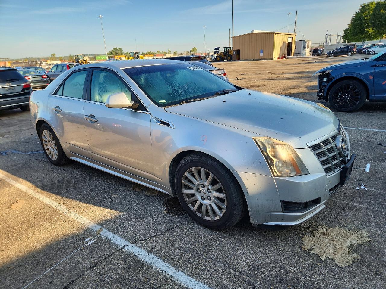 2012 Cadillac Cts Luxury Collection Silver vin: 1G6DE5E56C0139531