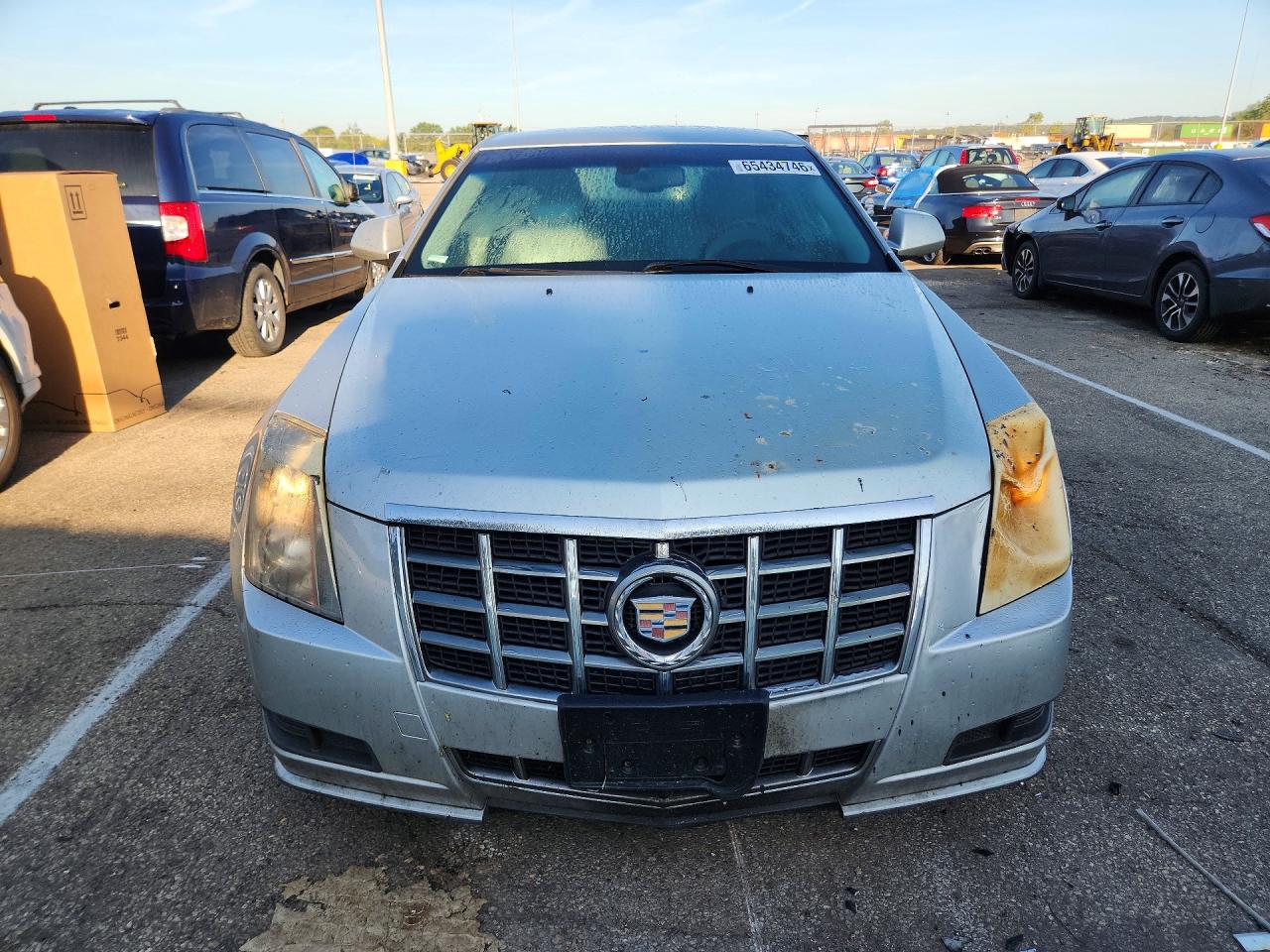 2012 Cadillac Cts Luxury Collection Silver vin: 1G6DE5E56C0139531