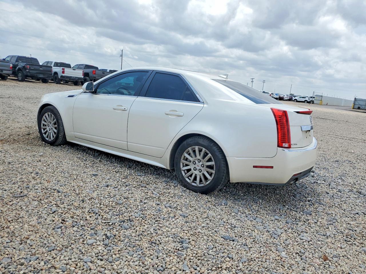 2012 Cadillac Cts Luxury Collection White vin: 1G6DE5E57C0101869