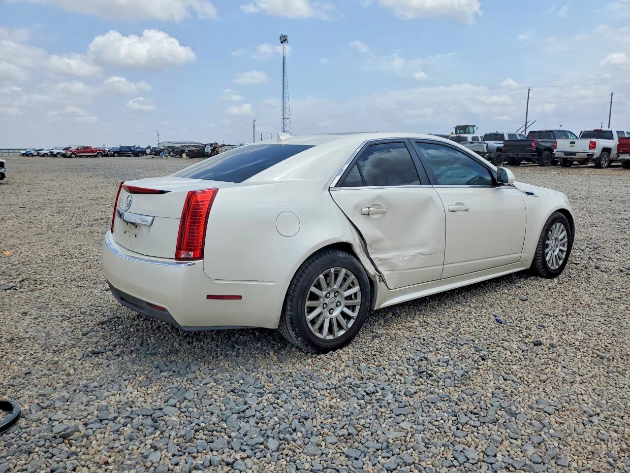 2012 Cadillac Cts Luxury Collection White vin: 1G6DE5E57C0101869