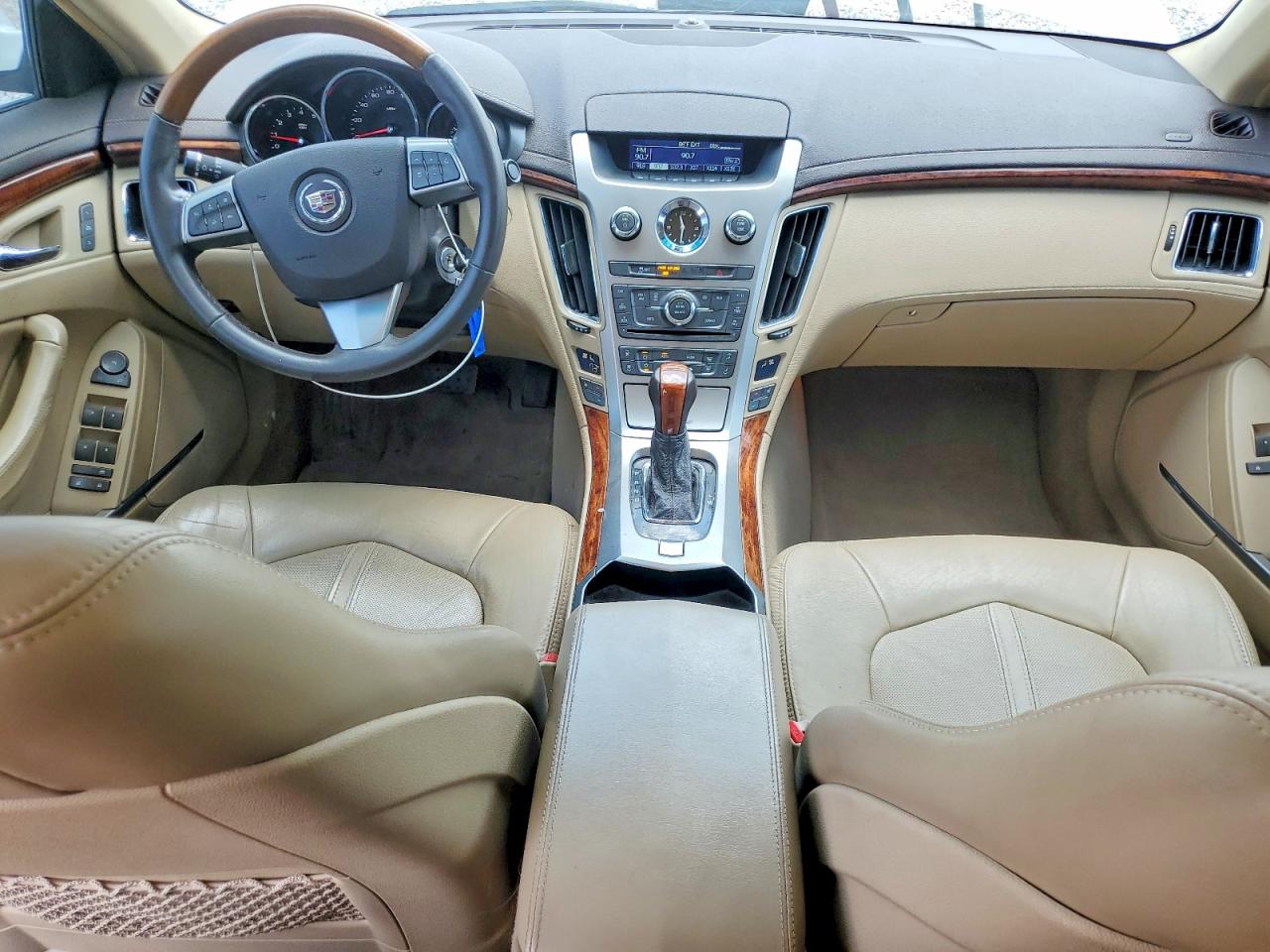 2012 Cadillac Cts Luxury Collection White vin: 1G6DE5E57C0101869