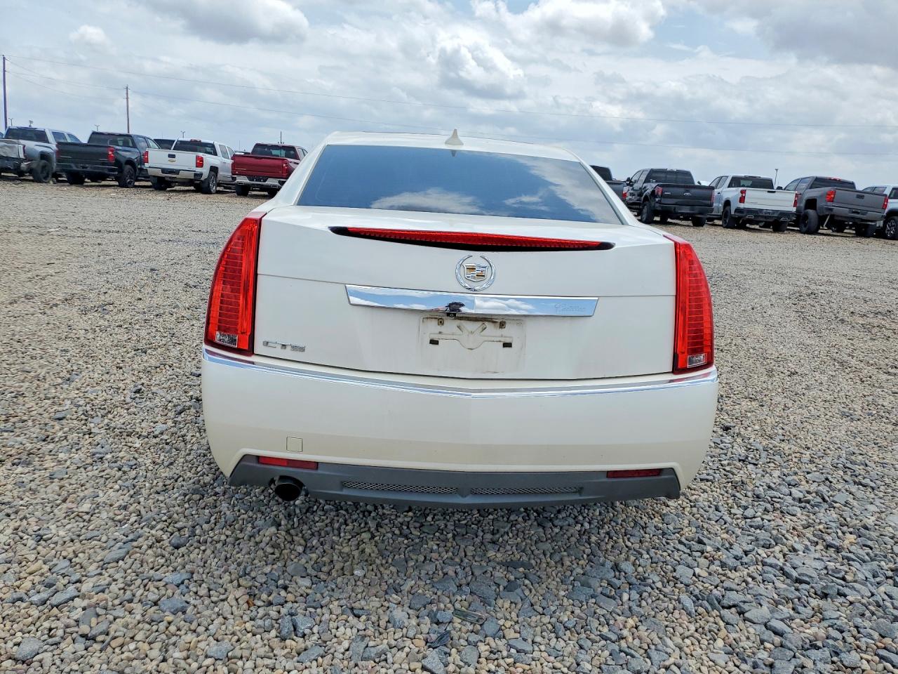 2012 Cadillac Cts Luxury Collection White vin: 1G6DE5E57C0101869
