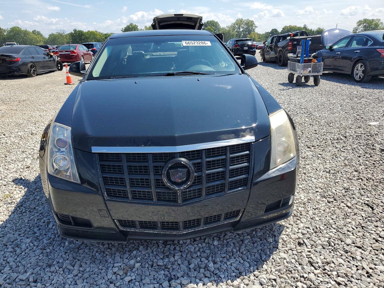 2012 Cadillac Cts Luxury Collection Black vin: 1G6DE5E58C0101623