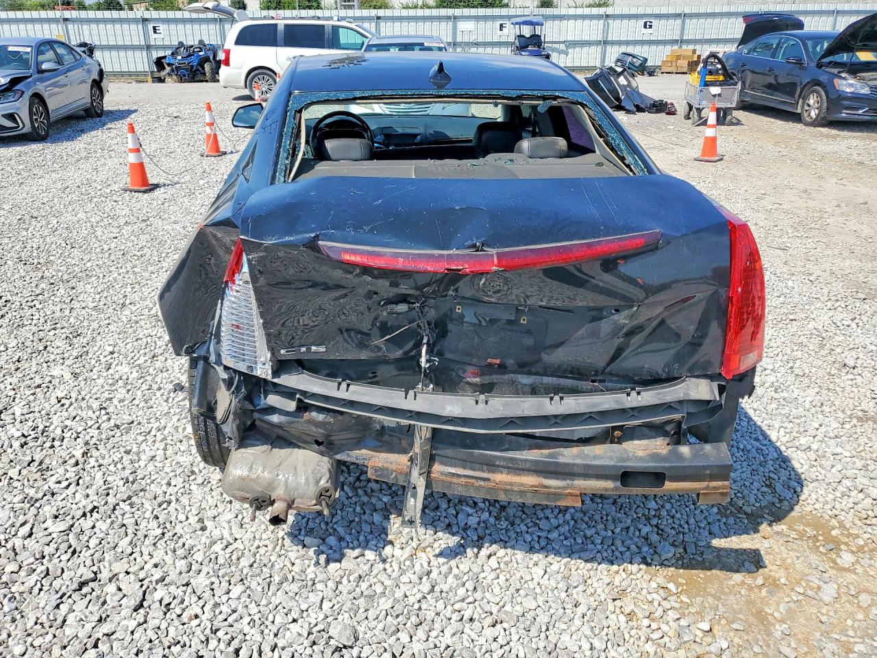 2012 Cadillac Cts Luxury Collection Black vin: 1G6DE5E58C0101623
