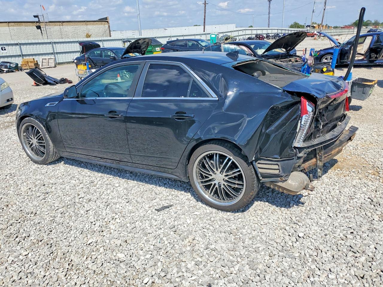 2012 Cadillac Cts Luxury Collection Black vin: 1G6DE5E58C0101623