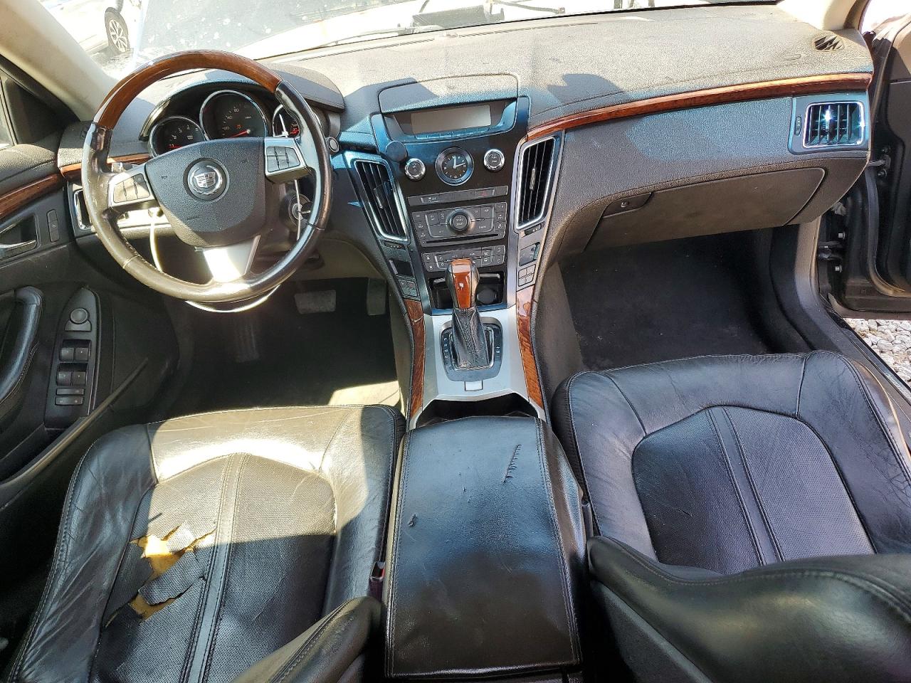 2012 Cadillac Cts Luxury Collection Black vin: 1G6DE5E58C0101623