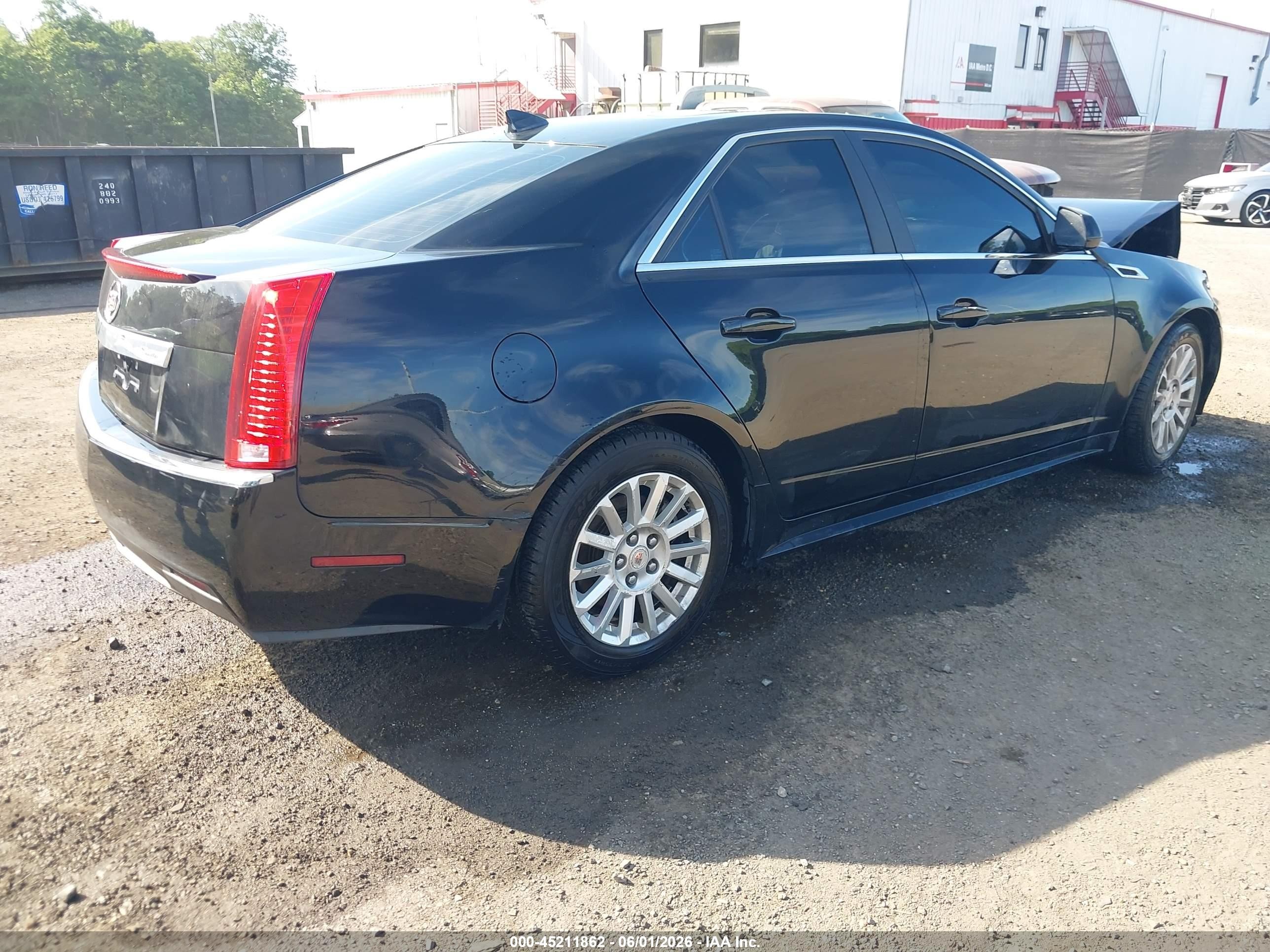 2013 Cadillac Cts Luxury Black vin: 1G6DE5E58D0150337