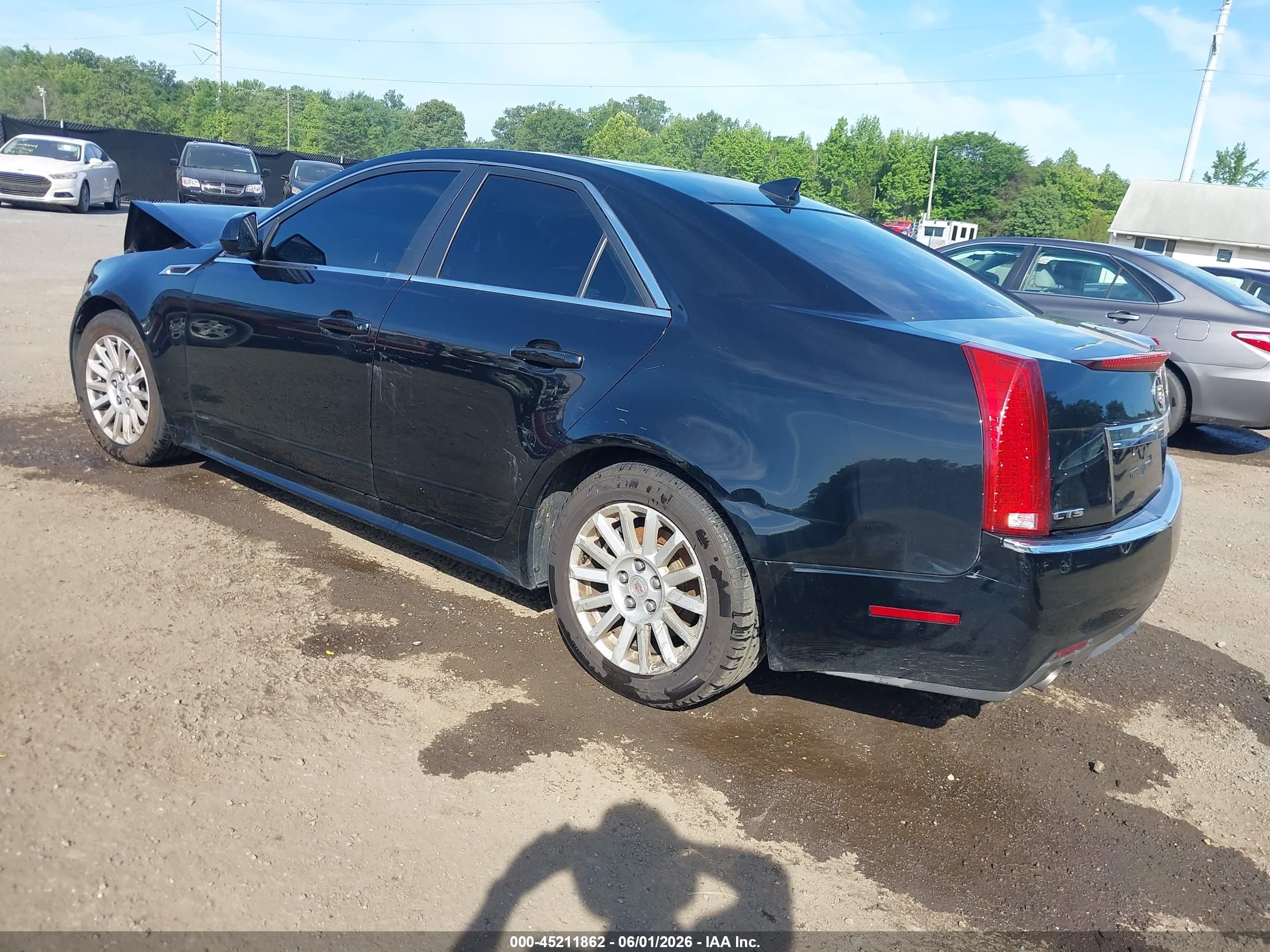 2013 Cadillac Cts Luxury Black vin: 1G6DE5E58D0150337