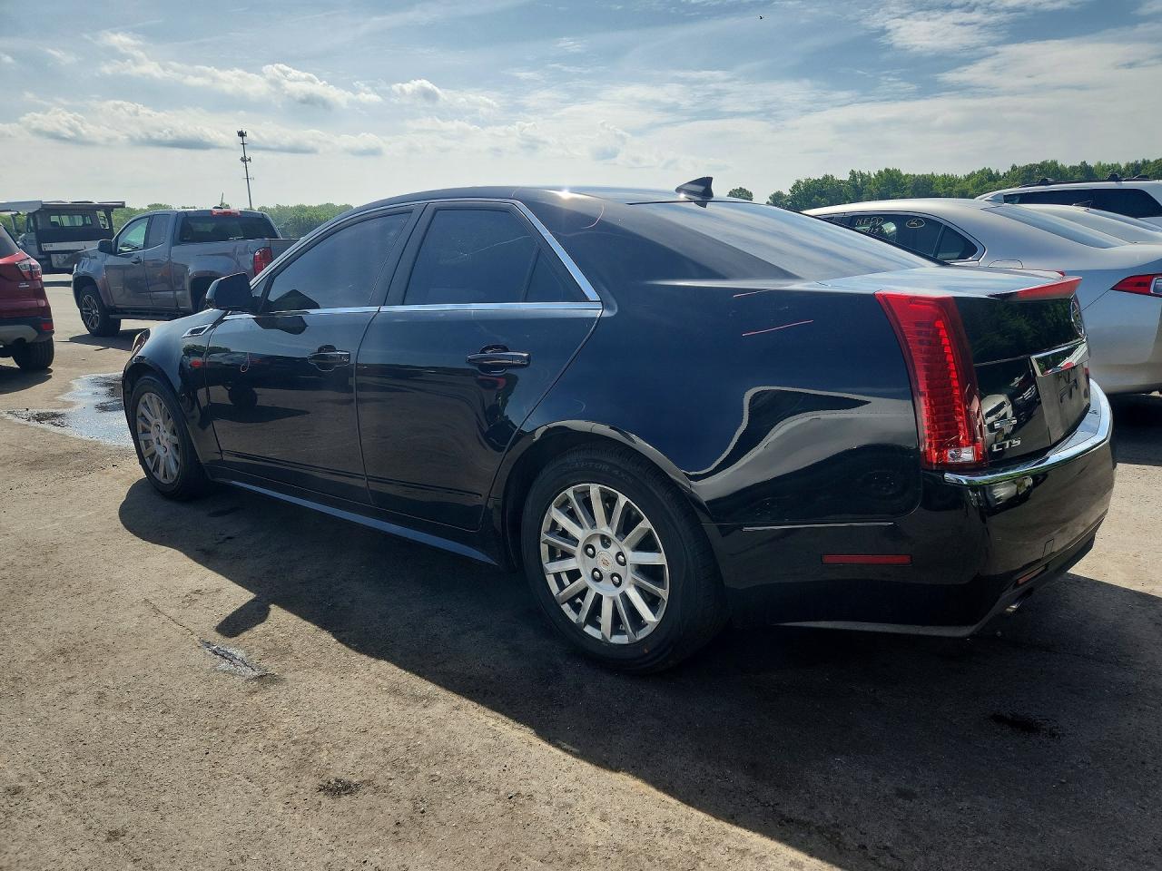 2013 Cadillac Cts Luxury Collection Black vin: 1G6DE5E58D0156865
